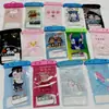 Festival de Jatos d'Água Fonte Termal Bolsa à Prova d'Água para Celular Transparente Natação Derivação Estojo à Prova d'Água Desenho Animado Fofo Toque Universal LOGO