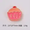 Accesorios DIY de Dibujos Animados con Goteo de Aceite de Colores para Manualidades, Paquetes de Materiales para Decoraciones de Pegamento Cremoso, Pinzas para el Cabello, Hebillas para Zapatos Croc al por Mayor
