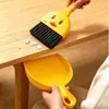 Set de limpieza de escritorio para estudiantes: recogedor, escoba, tabla de limpieza, herramientas de limpieza, cepillo para limpiar teclado de computadora, escoba y recogedor