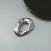 Broche Asimétrico Brillante Geométrico Elegante Europeo y Americano Diseño de Nicho Pin Redondo Accesorios para Suéter Camisa Traje Tendencia