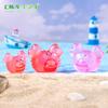Micro-paisagem Bonito Luminoso Pequeno Caranguejo Estéreo DIY Decorações Saco Cego Par Toque Pendurado Acessórios Desktop Pequenos Ornamentos