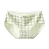 Ropa interior estudiantil personalizada estilo japonés, fresca y femenina con lazo, cómodos panties triangulares sin costuras de cintura baja para mujer, estilo japonés