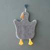 Al por mayor transfronterizo Coral Fleece de Ganso Grande Absorbente Infantil Lindo Dibujo Animado Hogar Cocina Toalla de Mano Baño Toalla para Colgar