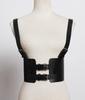 Hip hop Hip Hop Hip Hop accesorios Europeos y Americanos láser transparente colorido traje de danza jazz PVC sello de cintura de tira para mujer