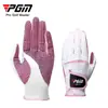 Guantes de Golf Pgm para Mujer Guantes de Piel de Cabra Deportivos Antideslizantes Par de Guantes de Golf Suministro Directo de Fábrica