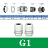 Conector impermeável de nylon poroso para cabo M20/PG16 conector de plástico Cabeça Grande selada para cabo trava fixa porca de fixação