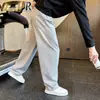 Nuevos Jeans Rectos Sueltos Casuales Ligeramente Curvos para Hombre Otoño 2026, Pantalones Largos Sueltos de Moda Talla Grande, Marca de Tendencia