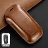 Adecuado para Cubierta de Llave de Cuero Mondeo, Ford Fiesta, Ecosport, Focus, Kuga, Escape, Explorer