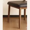 Respaldo de Silla de Gran Maestro Silla Silla de Comedor para el Hogar Mesa de Comedor Minimalista Moderna Taburete Silla de Cuerno de Toro Imitación de Hierro Forjado Silla de Mesa de Té de Madera Maciza
