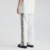 Calças masculinas de primavera e outono, calças estilo coreano, calças da moda masculinas, calças de moletom soltas estilo Hong Kong, calças esportivas casuais retas