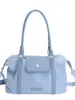 Bolsa de Viaje Texturizada Transfronteriza, Gran Capacidad, Bolso Deportivo Simple para Hombro, Yoga, Bolsa de Almacenamiento de Equipaje para Distancias Cortas para Hombres y Mujeres
