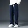 2026 Amazon Más Vendido Pantalones de Pana Pierna Recta para Hombre Otoño Retro Japonés Casual de Moda Marca High Street Pierna Ancha