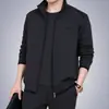Traje Esportivo para Meia-Idade e Idosos Masculino Primavera e Outono Tamanho Grande Manga Longa Masculino de Meia-Idade Casual para Corrida Roupa Esportiva Traje de Pai