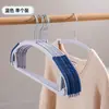 Seleção premium de cabides para uso doméstico, antiderrapantes, que não marcam, para armazenamento e secagem em guarda-roupa, feitos de plástico espessado