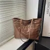 Bolso Tote de Moda Tendencia para Mujer 2025 Nuevo Estilo para el Trabajo y los Viajes Diarios Bolso de Hombro de Gran Capacidad Bolso Casual de Gama Alta para la Axila