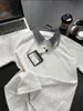 Camisa Polo de Peso Pesado Falsa de Duas Peças Manga Curta Estilo Masculino 2026 Verão Estilo Americano Patchwork Xadrez Camiseta com Ombro Normal e Gola de Camisa