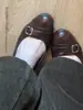 Zapatos planos estilo vintage con hebilla para mujer, nuevo modelo de otoño 2026, zapatos Mary Jane que aumentan la altura, zapatos planos de ballet de punta redonda