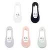 Meias Invisíveis Femininas de Corte Baixo, Meias Invisíveis de Seda Gelada, Meias Invisíveis Antiderrapantes Cortáveis, Meias Finas Versáteis de Silicone Antiderrapante para o Verão