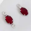 Acero Inoxidable 304 Vidrio de Colores Colgantes Multiestilo Accesorios para Joyería Hecha a Mano DIY Collar Pulsera Accesorios Creativos