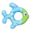 Anillos de Natación al por Mayor, Anillos de Natación Infantiles con Forma de Pez, Flotadores para Axilas de Piscina, Anillos de Natación Inflables de PVC Ecológico con Dibujos Animados de una Sola Capa