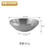 Bol Coreano de Acero Inoxidable 304 para Fideos Fríos, Bol Dorado, Bol para Ensalada de Frutas, Bol Comercial para Fideos Caracol, Bol para Fideos Instantáneos, Bol para Bibimbap