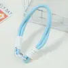 Corda para Celular Boneca de Pelúcia Lanyard Fofo Corda de Pulso Trançada DIY Corrente Anti-Perda para Celular Pen Drive Bolsa de Câmera Sling