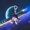Honkai: Chaveiro Acrílico de Mercadoria Star Rail - Xiah Die, Yin Yue, Liuying, Bosha, Pingente Jinhuohuo