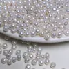 Perlas sueltas Zhuji de agua dulce 0.9 mm semiperforadas partículas con forma de moño materias primas para joyería hecha a mano DIY perlas sueltas lote mixto pequeño