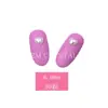 Arte de Uñas Media Cara Perla de Imitación Blanco Crudo Parche de Perlas Semircírculo Base Plana Perla Redonda Accesorios Hechos a Mano DIY