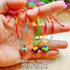 2026 Nuevo Modelo Festival del Bote del Dragón Pulsera de Cuerda Colorida Joyería Aleación Zongzi Bebé Tejido Pareja Pulsera de Hilo de Colores Venta al por Mayor