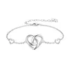 Comercio Electrónico Transfronterizo Moda Creativa Joyería de Pulsera con Nudo Celta Irlandés Estilo Lujo Ligero Versátil Estilo Genial Joyería de Mano