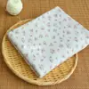 Tejido de Sarga de Algodón Cepillado, Pijamas de Otoño e Invierno, Pequeños Estampados Florales Cálidos, Ropa para Niños, Telas para Ropa de Casa