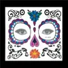 Comércio Exterior Nova decoração de rosto de Halloween adesivo de tatuagem adesivo de tatuagem cosplay de Halloween