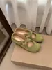 Sapatos femininos retrô rosa de sola grossa e bico redondo, novos sapatos Mary Jane casuais da moda com tira cruzada 2025