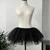 Nueva falda interior de tul multicapa irregular de Xiyun, falda abullonada, minifalda abullonada de malla, accesorio de cosplay, sexy