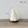 Velas Perfumadas de Árbol de Navidad, Decoración de Atmósfera Festiva, Regalos Navideños, Velas de Forma de Árbol de Navidad Variadas Vela