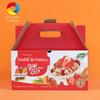 Caixa de Presente com Nozes, Caixa de Presente Ondulada com Frutas Secas, Caixa de Embalagem Dobrável para Lanche de Algas Marinhas, Caixa de Embalagem para Alimentos Qingtuan, Caixa de Presente com Nozes