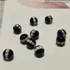 Ágata negra línea piedra Yao cuentas de melón cuentas sueltas con cuentas pulsera de mano pulsera de mano texto accesorios de juego materiales DIY al por mayor