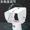 Soporte de Vigilancia en Forma de L de Aleación de Aluminio con Tubo Curvo Extendido Telescópico Universal para Exteriores