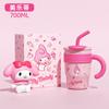 2026 Nuevo Vaso con Popote Sanrio Dibujo Animado Termo Gigante Lindo de Alto Valor Gran Capacidad Vaso para Hielo