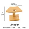Estante para rollos de sushi de bambú, vajilla para sushi japonesa y coreana, estante para sushi en forma de rollo para hotel o restaurante, estante cilíndrico