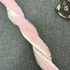 Tiras de Piel de Conejo Sintética al por Mayor para Cheongsam, Traje Tang, Hanfu, Puños de Capa, Cuellos y Recorte de Piel Artificial para Zapatos y Sombreros