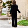 Ropa para Mujeres de Mediana Edad y Mayores Madres Jóvenes Sudadera Casual de Otoño 2025 Nuevo Conjunto Primavera y Otoño Ropa Deportiva Conjunto de Dos Piezas