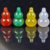 Ágata natural calcedonia calabaza tridimensional colgante directo de fábrica jade jade artesanías calabaza pequeño colgante joyería