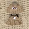Solo Ropa para Muñeca 17cm Muñeca de Arrastre Gorro de Punto Camiseta Set de Tela Primera Generación Segunda Generación Tercera Generación Set