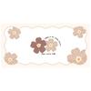 Mantel Semipermeable de Mesa con Diseño de Flores y Plantas 2025 Nueva Entrada Lujo Sensación de Alta Gama Impermeable y a Prueba de Aceite PVC Mantel para Mesa de Café
