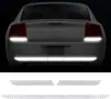 7 peças de adesivo refletivo forte para carro, para-choque, porta-malas do carro, visão noturna, à prova d'água, adesivo autoadesivo