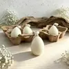 Vela de Páscoa, estilo ins simples, decoração de casa sem fumaça, vela aromática criativa de ovo simulado, atacado transfronteiriço