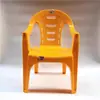 Sillón de plástico engrosado con respaldo, taburete de plástico, silla para adultos, sillón de plástico, silla para barbacoa de puesto de comida