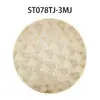 Jogo Americano Shengte PVC Bronzeado Restaurante Ocidental Melão Setellons Quatro Cores Estilo Nórdico Tapete Decorativo Doméstico Luxo Leve Antiderrapante Isolamento Térmico